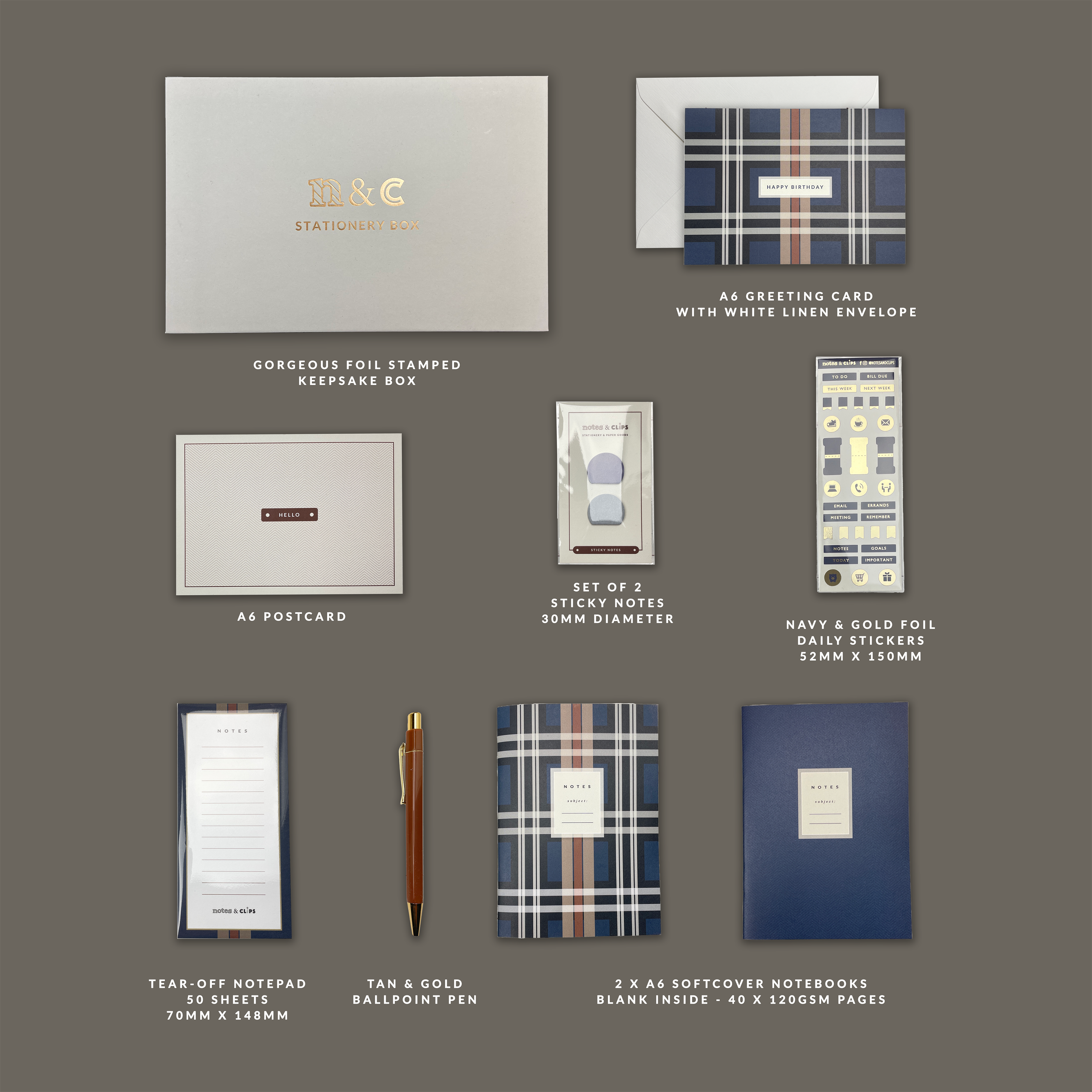 Burberry stationery top