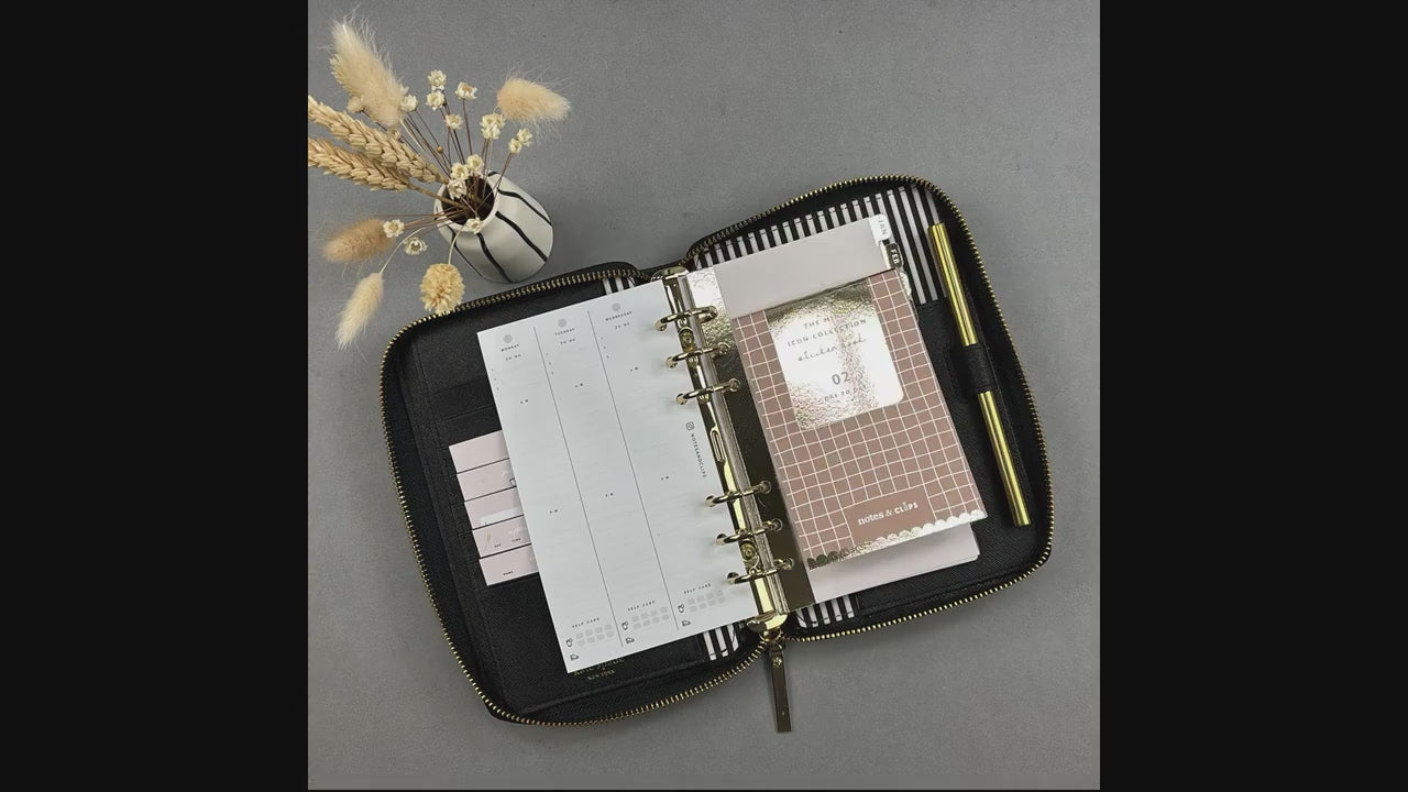 Day to Day Icon Sticker Book: Mini Planner Stickers