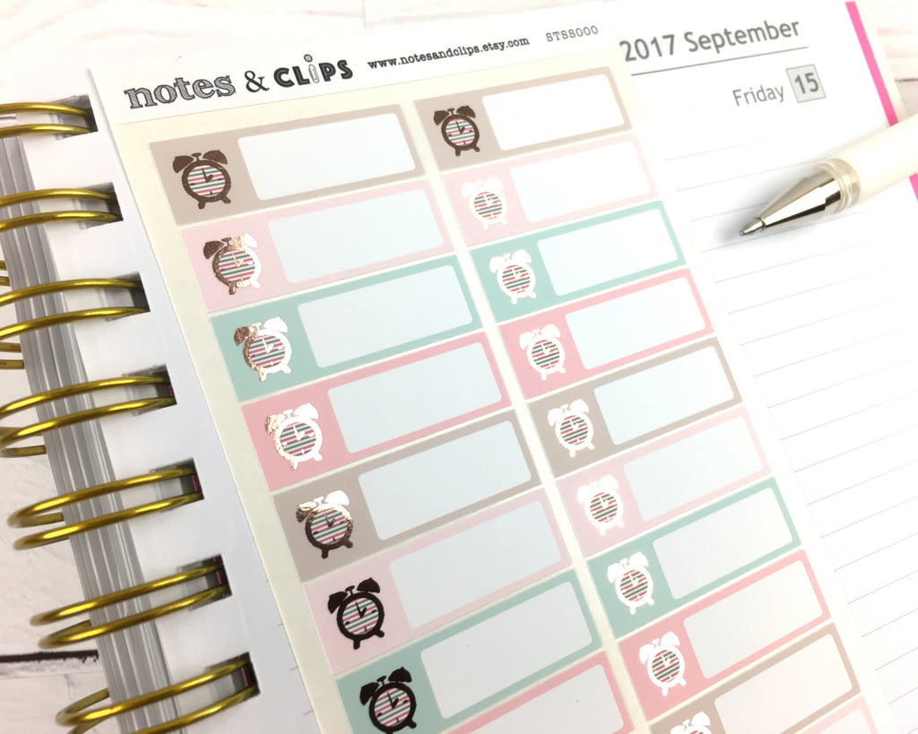 Appointment Stickers - Notes & Clips
