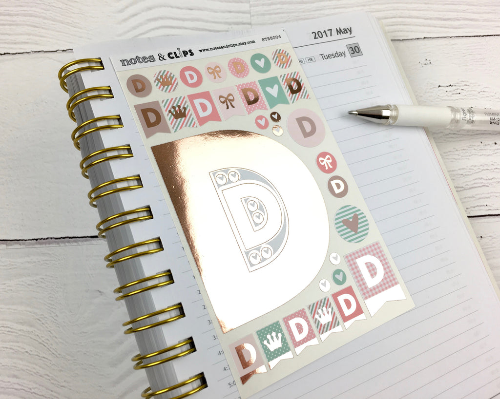 Alphabet Stickers - Notes & Clips