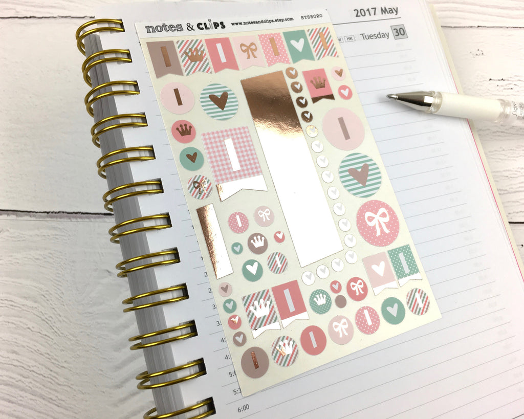 Alphabet Stickers - Notes & Clips