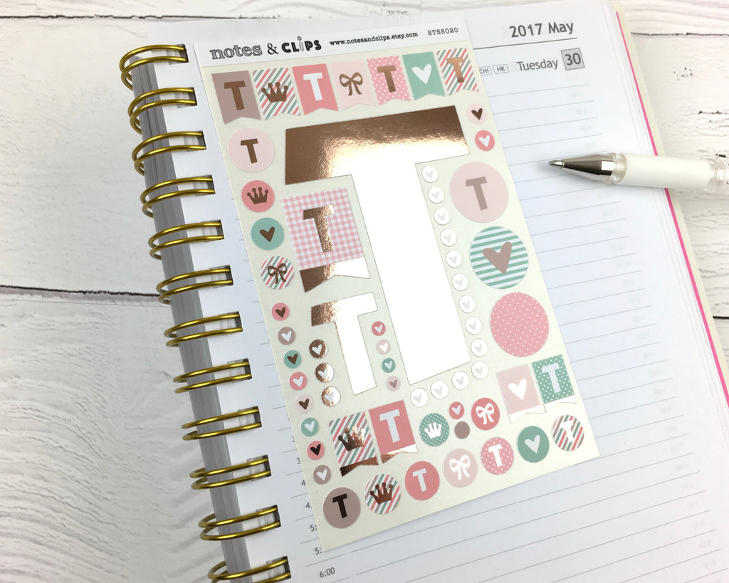 Alphabet Stickers - Notes & Clips