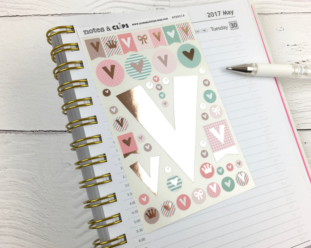 Alphabet Stickers - Notes & Clips