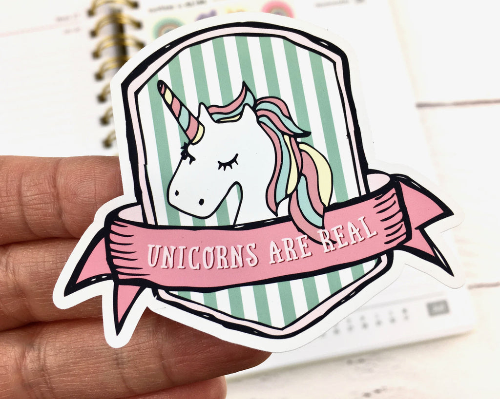 Unicorn Stickers - Notes & Clips