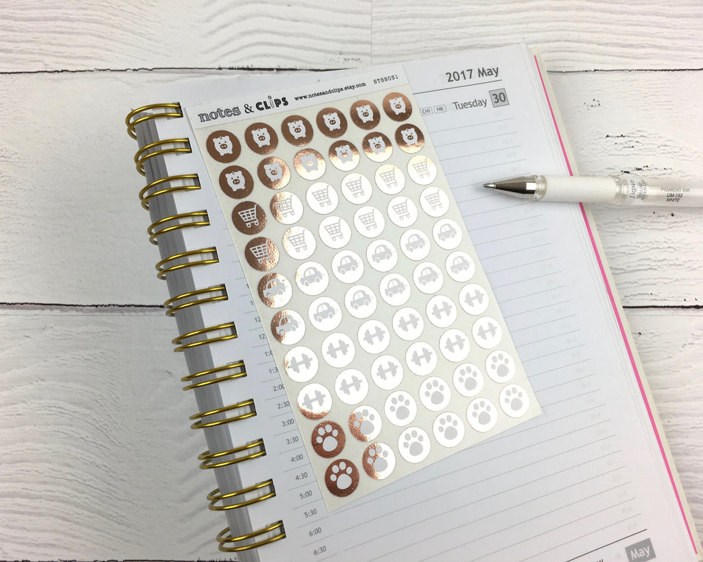Lifestyle Stickers - Notes & Clips