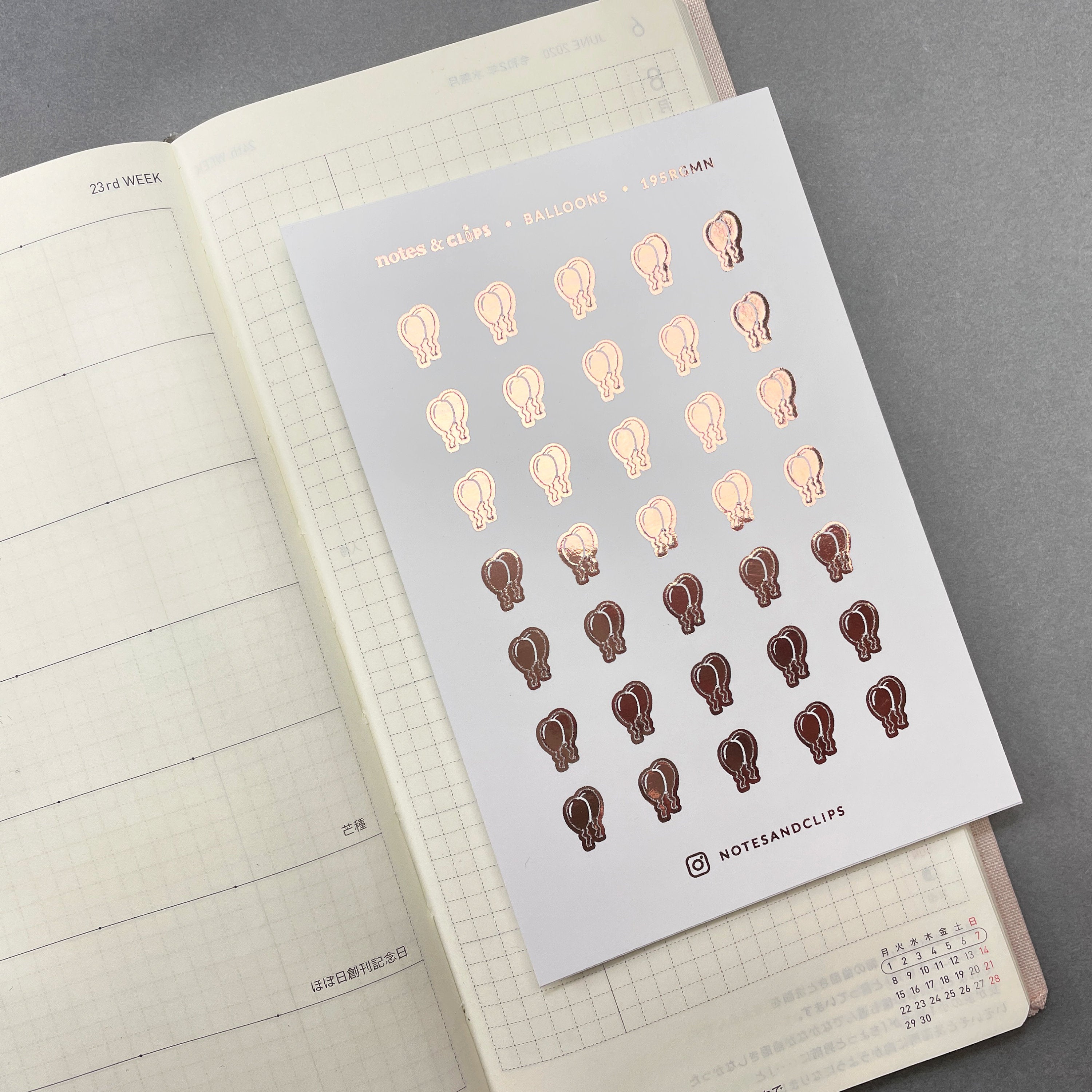 Mini Balloon Icon Stickers